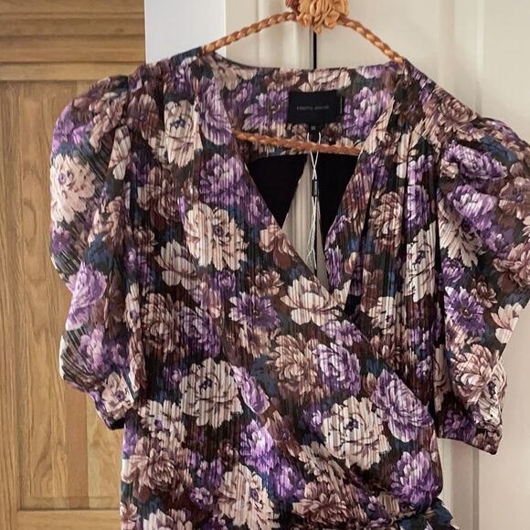 🎀 Revolve BIRGITTE HERSKIND KATHINKA MINI floral DRESS 36 - Picture 7 of 11